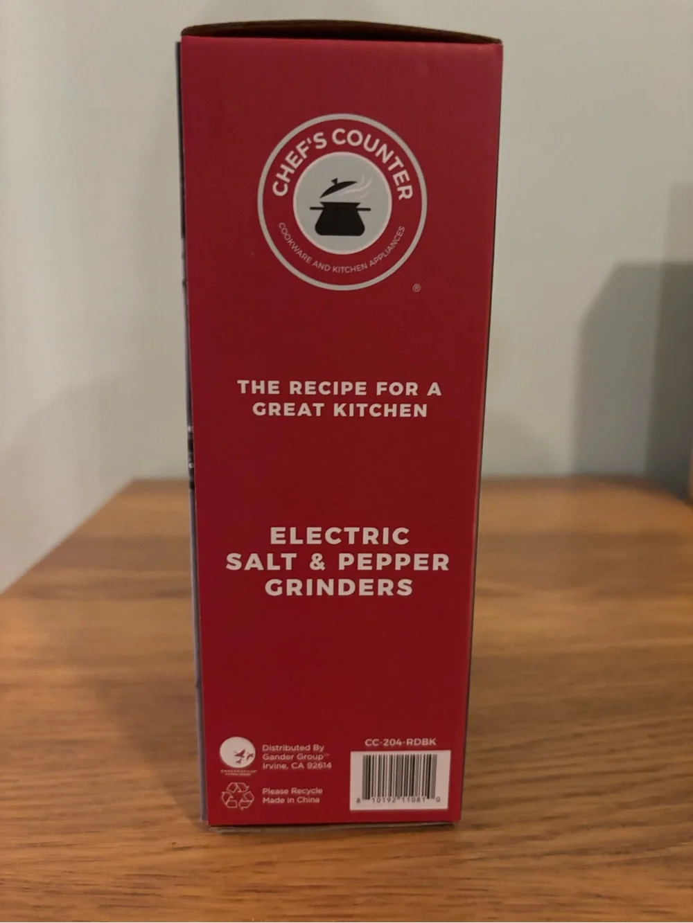 Chef's Counter Electric Salt & Pepper Grinders NEW - Picture 5 of 7